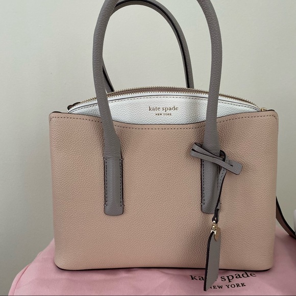 Kate Spade Margaux Satchel in Blushmulti NWT - Picture 5 of 16